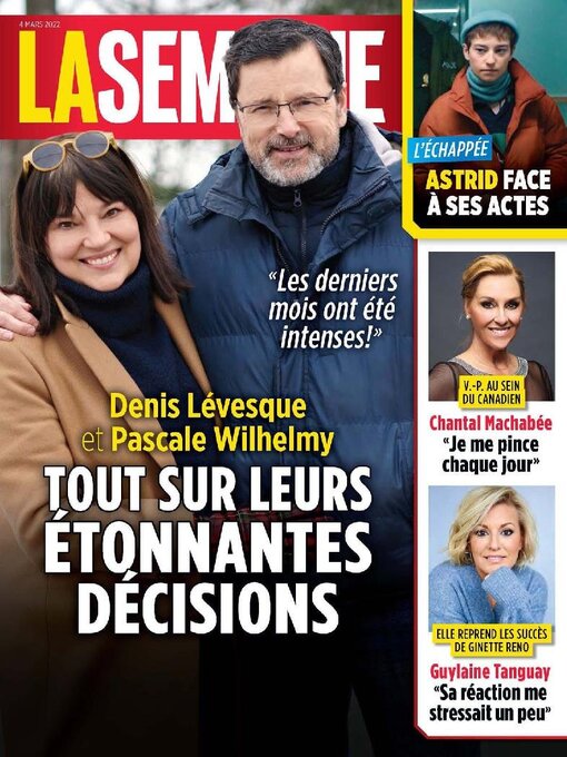 Title details for La Semaine by TVA Publications Inc. - Available